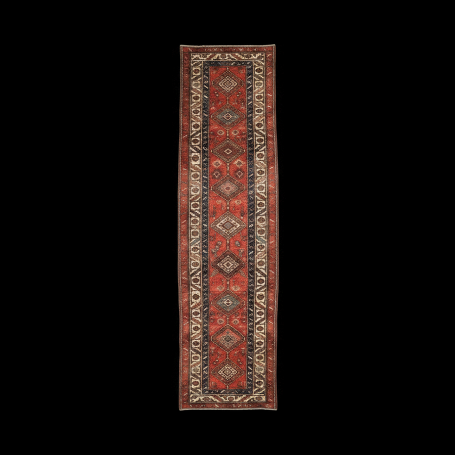 3x14.5 Antique Northwest Persian Rug Runner