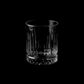 Elysia 7 oz Whiskey Glass - 2 3/4" x 2 3/4" x 3 1/4" - 12 count box - black background product shot