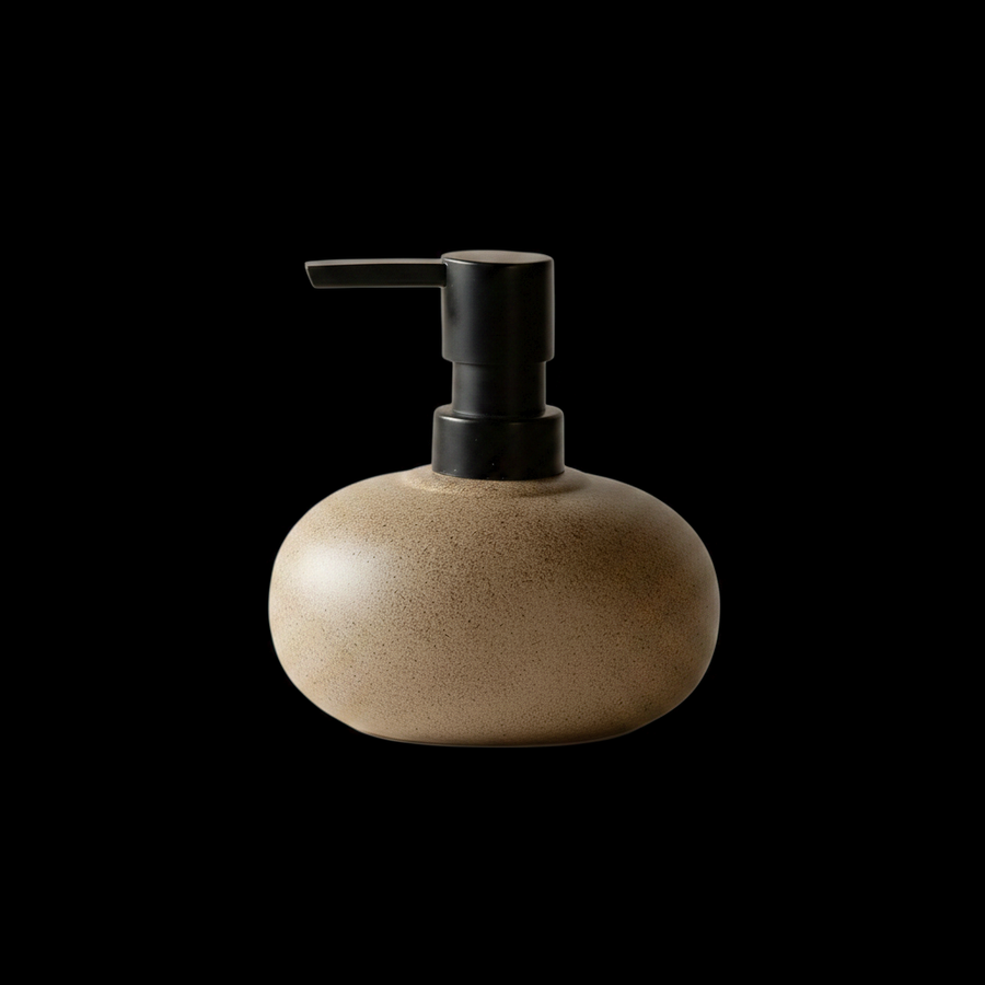 Pebble Ceramic Soap Dispenser