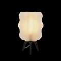 Wavy Lamp - black background product shot