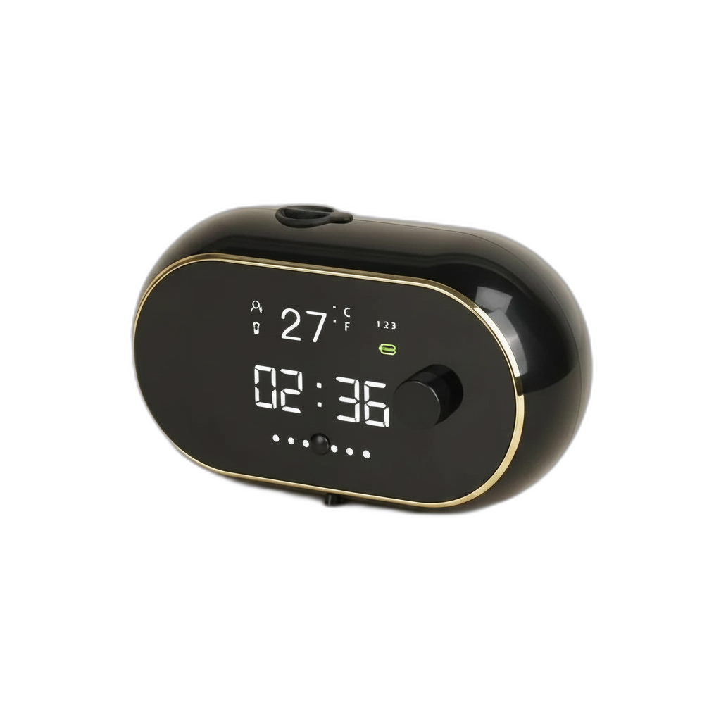 Automatic Soap Dispenser Wall Mounted Hand Free with Clock Temperature